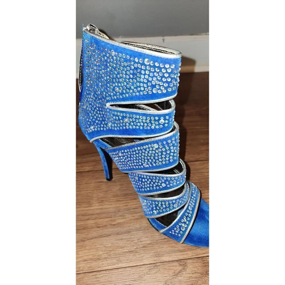 Wild Rose Zeta Heeled Sandals